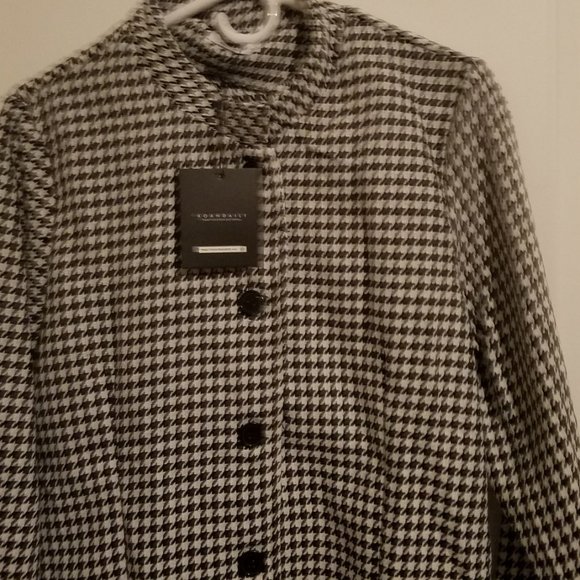 Elegant Houndstooth Regular Fit Jacket (NEW WITH TAG) - Picture 3 of 7